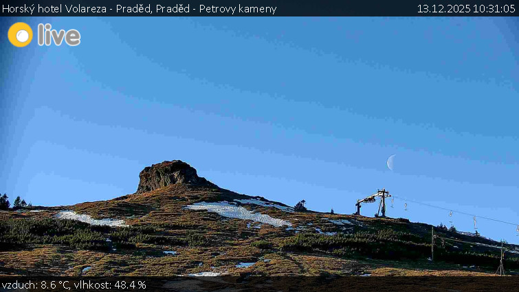 Horský hotel Volareza - Praděd - Praděd - Petrovy kameny - 13.12.2025 v 10:31