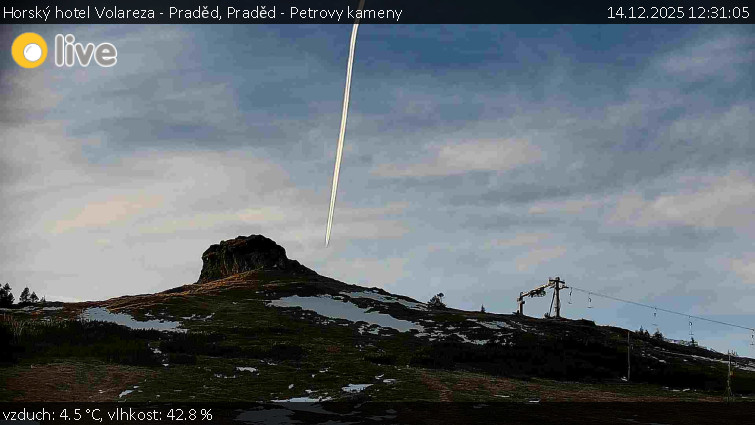 Horský hotel Volareza - Praděd - Praděd - Petrovy kameny - 14.12.2025 v 12:31