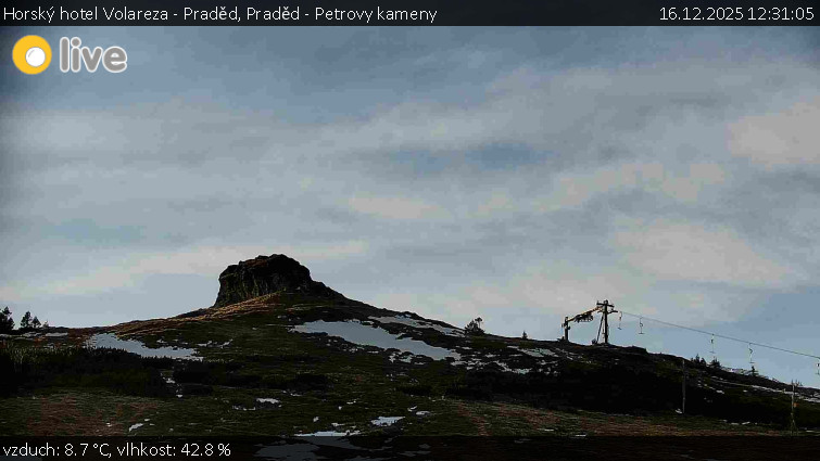 Horský hotel Volareza - Praděd - Praděd - Petrovy kameny - 16.12.2025 v 12:31