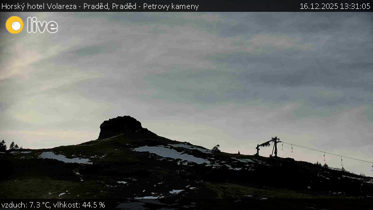Horský hotel Volareza - Praděd - Praděd - Petrovy kameny - 16.12.2025 v 13:31