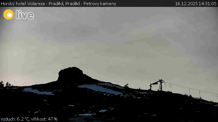 Horský hotel Volareza - Praděd - Praděd - Petrovy kameny - 16.12.2025 v 14:31