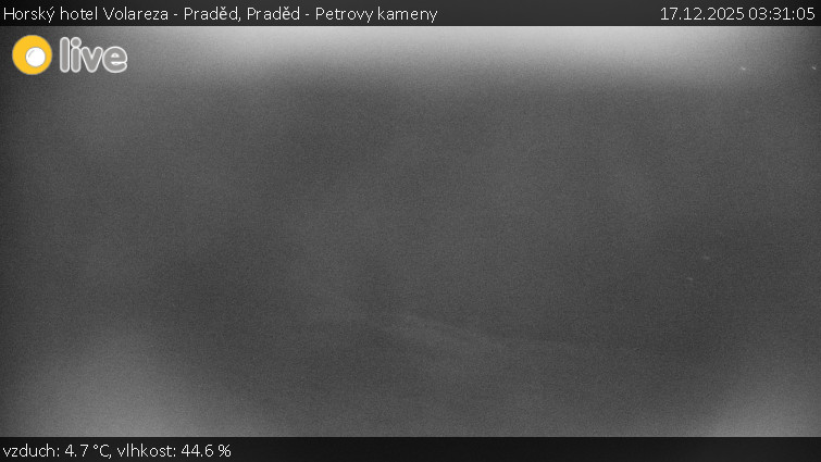 Horský hotel Volareza - Praděd - Praděd - Petrovy kameny - 17.12.2025 v 03:31