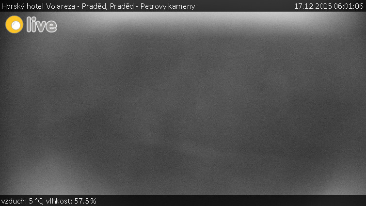 Horský hotel Volareza - Praděd - Praděd - Petrovy kameny - 17.12.2025 v 06:01