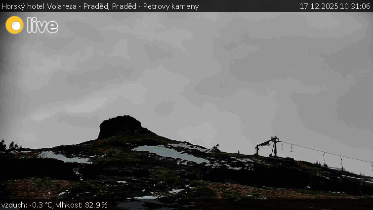 Horský hotel Volareza - Praděd - Praděd - Petrovy kameny - 17.12.2025 v 10:31