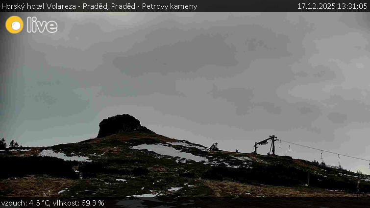 Horský hotel Volareza - Praděd - Praděd - Petrovy kameny - 17.12.2025 v 13:31