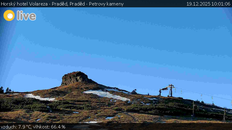 Horský hotel Volareza - Praděd - Praděd - Petrovy kameny - 19.12.2025 v 10:01