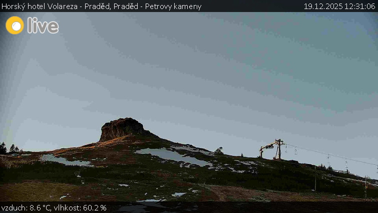 Horský hotel Volareza - Praděd - Praděd - Petrovy kameny - 19.12.2025 v 12:31