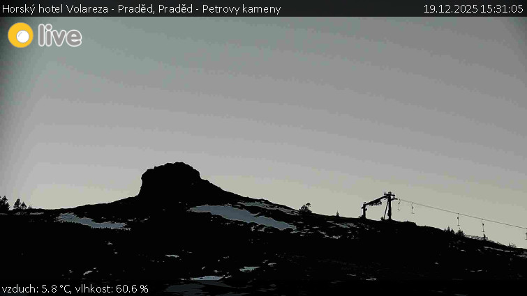 Horský hotel Volareza - Praděd - Praděd - Petrovy kameny - 19.12.2025 v 15:31