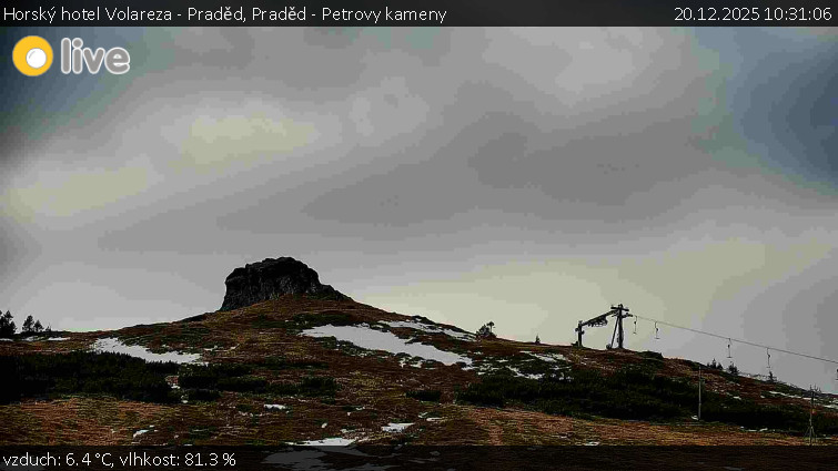 Horský hotel Volareza - Praděd - Praděd - Petrovy kameny - 20.12.2025 v 10:31