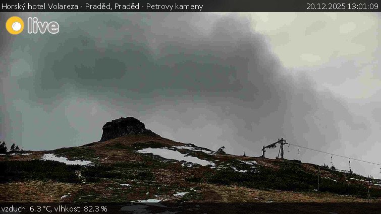 Horský hotel Volareza - Praděd - Praděd - Petrovy kameny - 20.12.2025 v 13:01