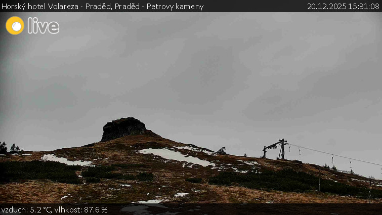 Horský hotel Volareza - Praděd - Praděd - Petrovy kameny - 20.12.2025 v 15:31
