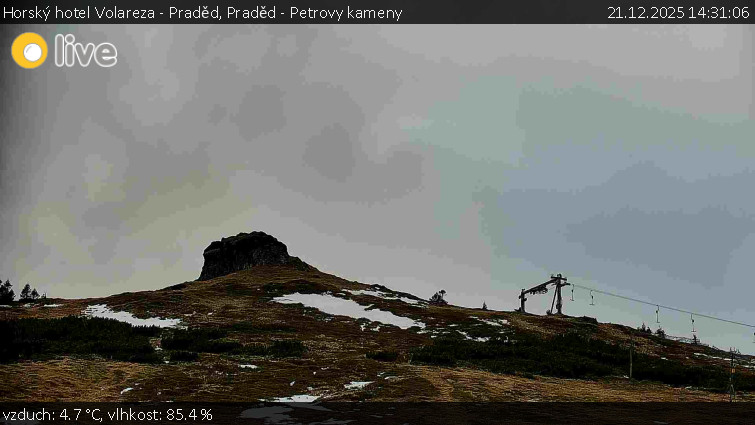 Horský hotel Volareza - Praděd - Praděd - Petrovy kameny - 21.12.2025 v 14:31