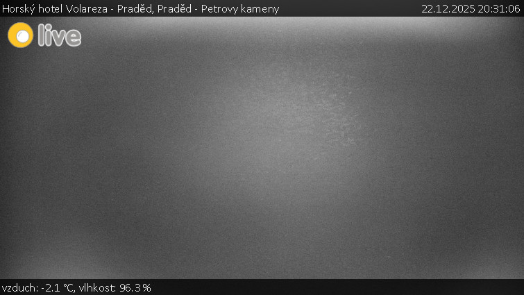 Horský hotel Volareza - Praděd - Praděd - Petrovy kameny - 22.12.2025 v 20:31