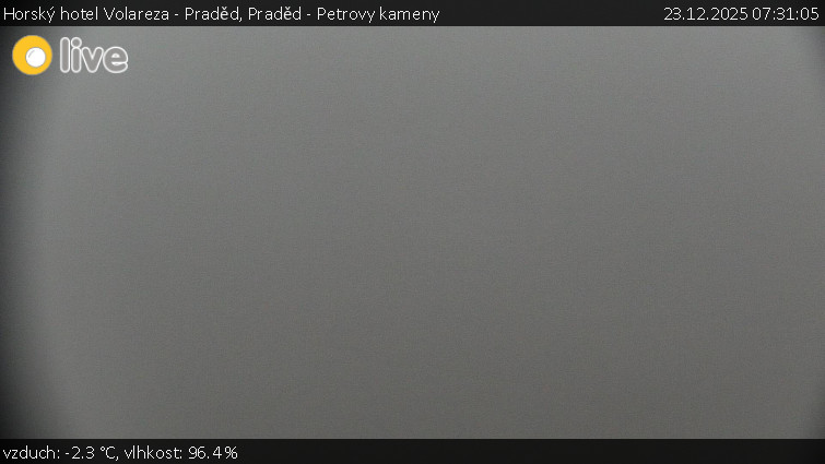 Horský hotel Volareza - Praděd - Praděd - Petrovy kameny - 23.12.2025 v 07:31