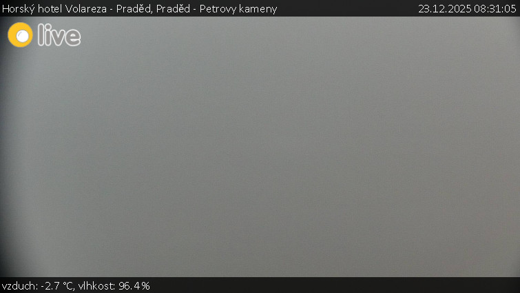 Horský hotel Volareza - Praděd - Praděd - Petrovy kameny - 23.12.2025 v 08:31