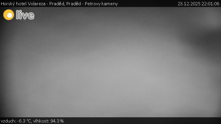 Horský hotel Volareza - Praděd - Praděd - Petrovy kameny - 23.12.2025 v 22:01