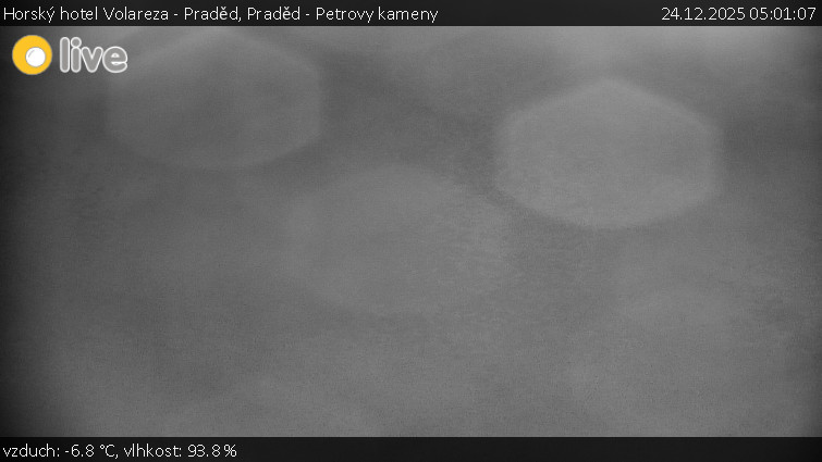 Horský hotel Volareza - Praděd - Praděd - Petrovy kameny - 24.12.2025 v 05:01