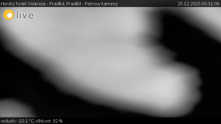 Horský hotel Volareza - Praděd - Praděd - Petrovy kameny - 25.12.2025 v 00:31
