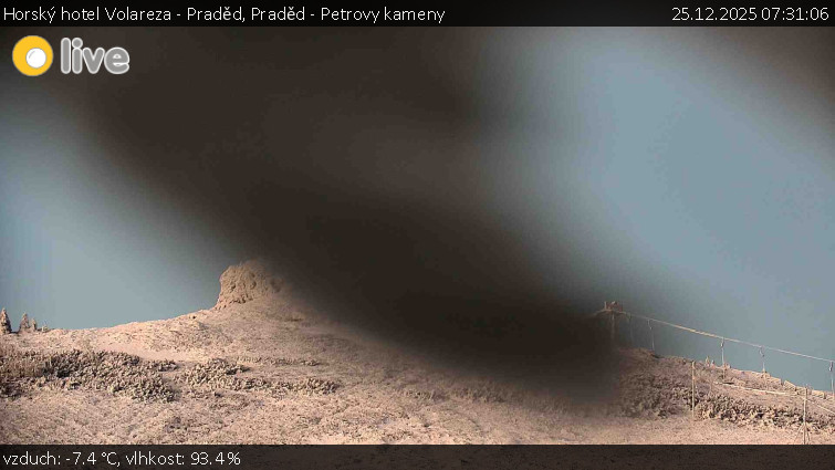 Horský hotel Volareza - Praděd - Praděd - Petrovy kameny - 25.12.2025 v 07:31