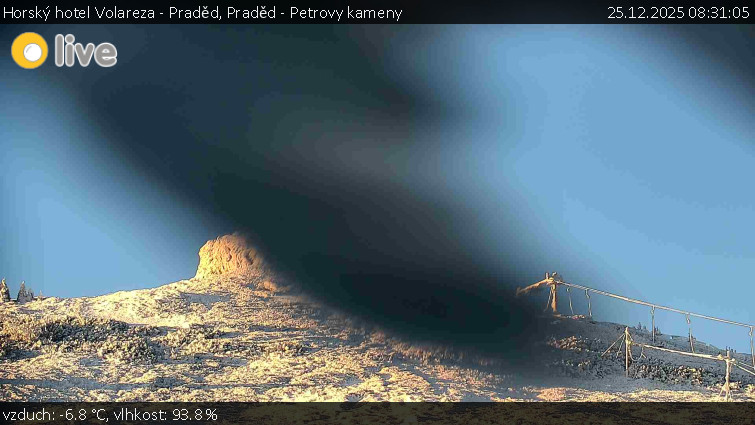 Horský hotel Volareza - Praděd - Praděd - Petrovy kameny - 25.12.2025 v 08:31