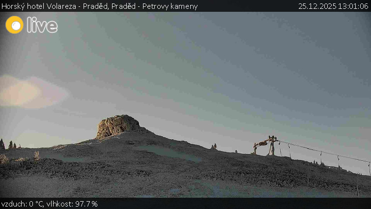 Horský hotel Volareza - Praděd - Praděd - Petrovy kameny - 25.12.2025 v 13:01