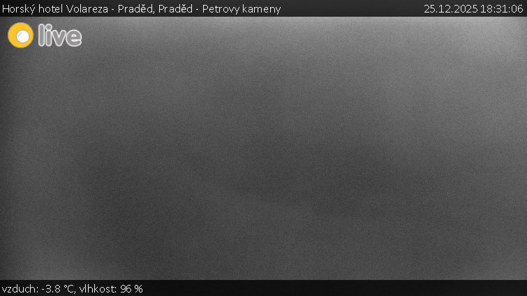 Horský hotel Volareza - Praděd - Praděd - Petrovy kameny - 25.12.2025 v 18:31