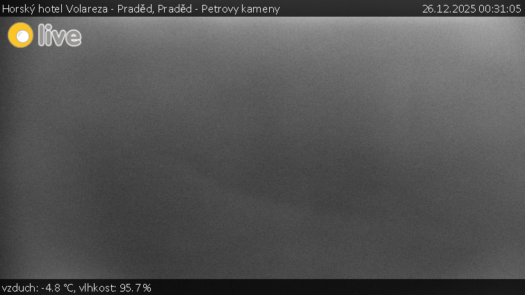 Horský hotel Volareza - Praděd - Praděd - Petrovy kameny - 26.12.2025 v 00:31
