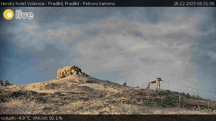 Horský hotel Volareza - Praděd - Praděd - Petrovy kameny - 26.12.2025 v 08:31