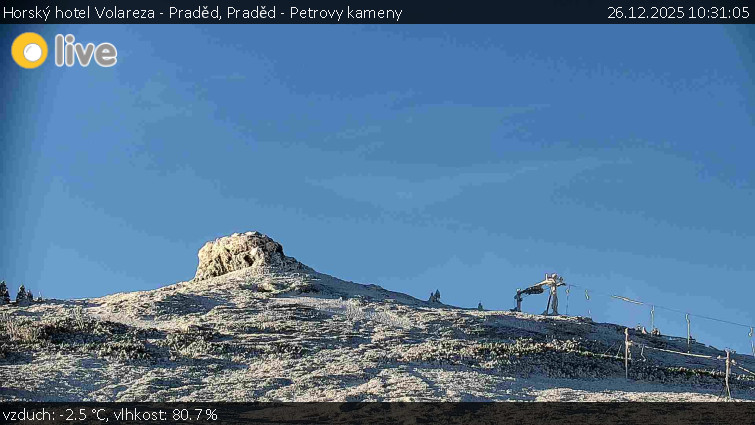 Horský hotel Volareza - Praděd - Praděd - Petrovy kameny - 26.12.2025 v 10:31