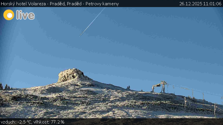 Horský hotel Volareza - Praděd - Praděd - Petrovy kameny - 26.12.2025 v 11:01