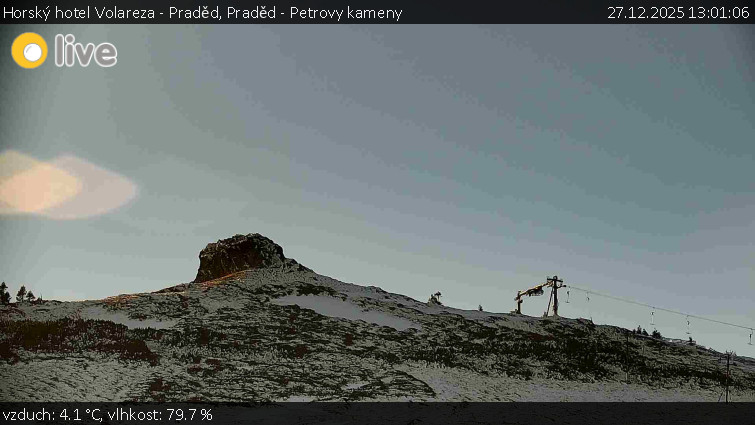 Horský hotel Volareza - Praděd - Praděd - Petrovy kameny - 27.12.2025 v 13:01