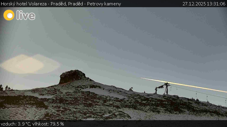 Horský hotel Volareza - Praděd - Praděd - Petrovy kameny - 27.12.2025 v 13:31