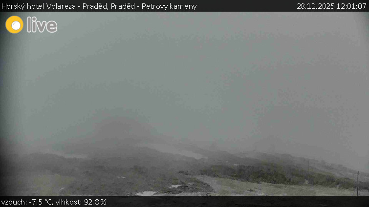 Horský hotel Volareza - Praděd - Praděd - Petrovy kameny - 28.12.2025 v 12:01