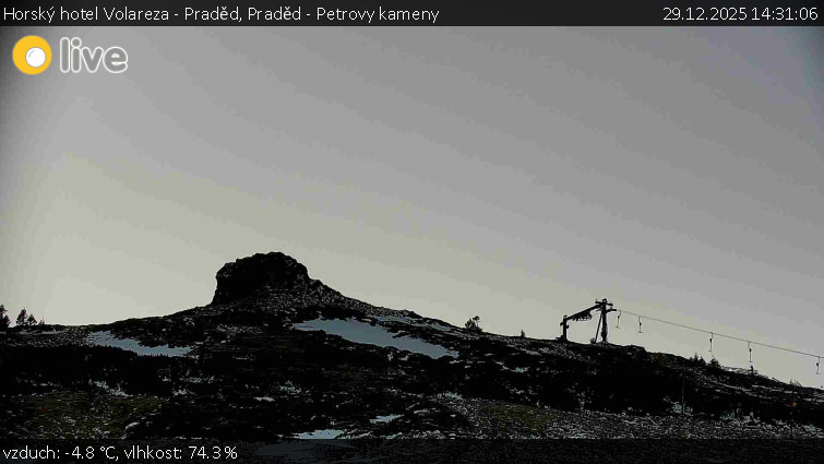 Horský hotel Volareza - Praděd - Praděd - Petrovy kameny - 29.12.2025 v 14:31