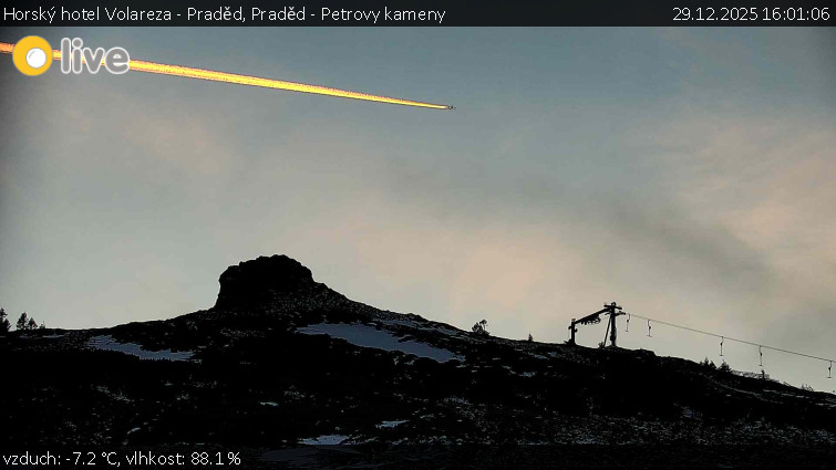 Horský hotel Volareza - Praděd - Praděd - Petrovy kameny - 29.12.2025 v 16:01