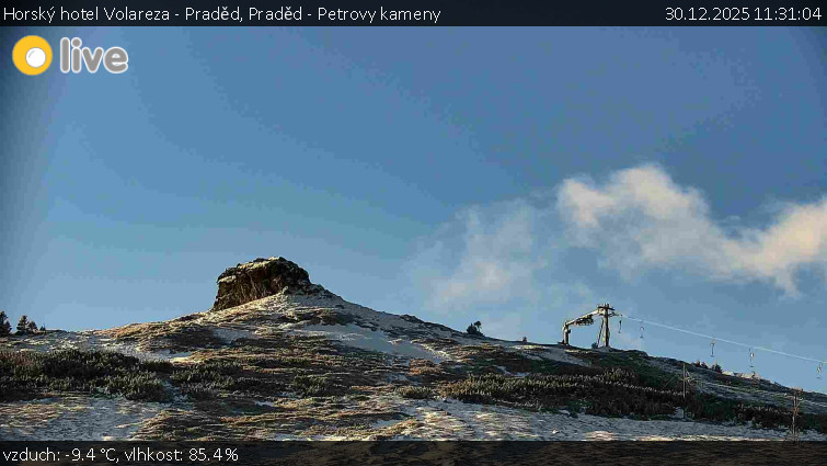 Horský hotel Volareza - Praděd - Praděd - Petrovy kameny - 30.12.2025 v 11:31