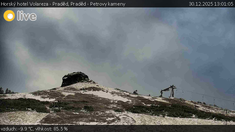 Horský hotel Volareza - Praděd - Praděd - Petrovy kameny - 30.12.2025 v 13:01