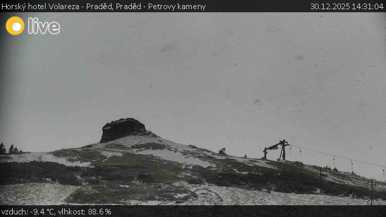 Horský hotel Volareza - Praděd - Praděd - Petrovy kameny - 30.12.2025 v 14:31