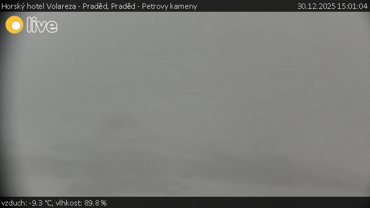 Horský hotel Volareza - Praděd - Praděd - Petrovy kameny - 30.12.2025 v 15:01
