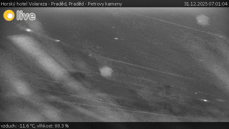 Horský hotel Volareza - Praděd - Praděd - Petrovy kameny - 31.12.2025 v 07:01