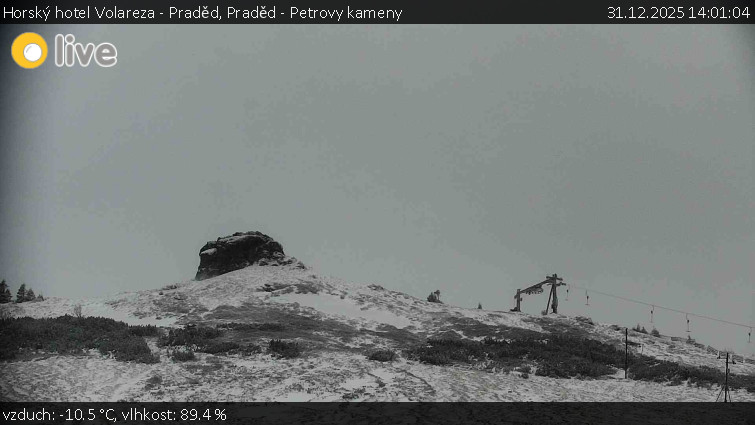 Horský hotel Volareza - Praděd - Praděd - Petrovy kameny - 31.12.2025 v 14:01