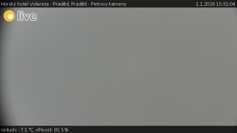 Horský hotel Volareza - Praděd - Praděd - Petrovy kameny - 1.1.2026 v 15:31