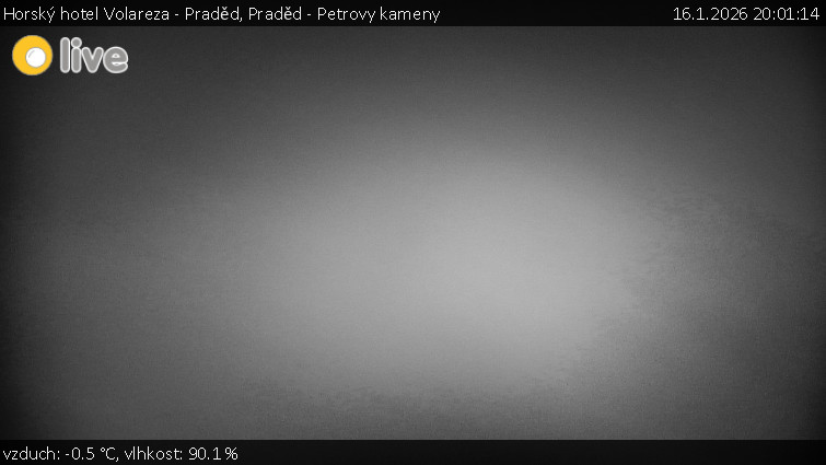 Horský hotel Volareza - Praděd - Praděd - Petrovy kameny - 16.1.2026 v 20:01