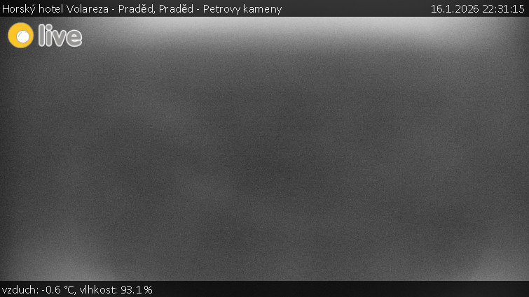Horský hotel Volareza - Praděd - Praděd - Petrovy kameny - 16.1.2026 v 22:31