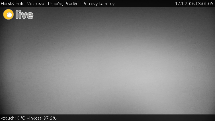 Horský hotel Volareza - Praděd - Praděd - Petrovy kameny - 17.1.2026 v 03:01