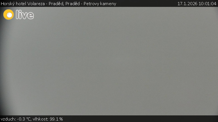 Horský hotel Volareza - Praděd - Praděd - Petrovy kameny - 17.1.2026 v 10:01