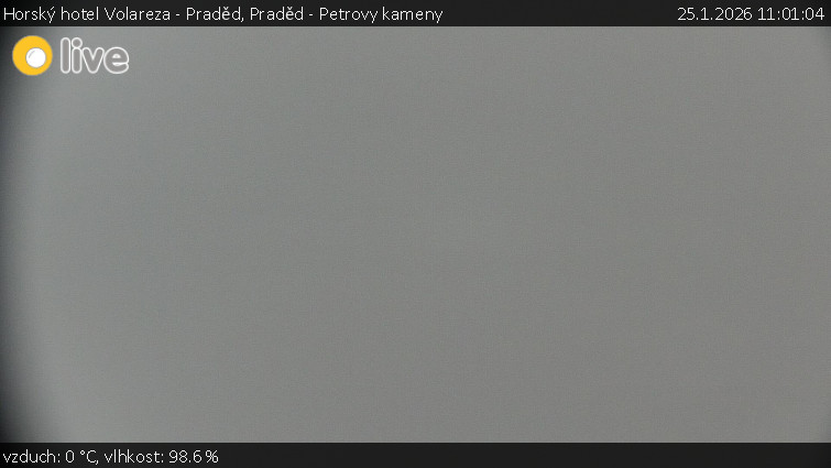 Horský hotel Volareza - Praděd - Praděd - Petrovy kameny - 25.1.2026 v 11:01