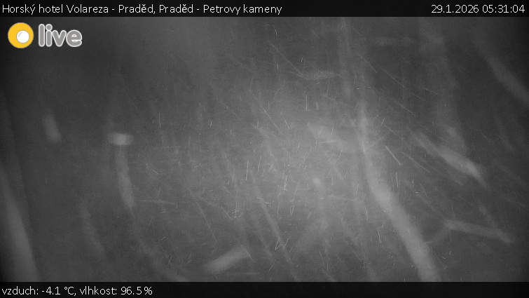 Horský hotel Volareza - Praděd - Praděd - Petrovy kameny - 29.1.2026 v 05:31