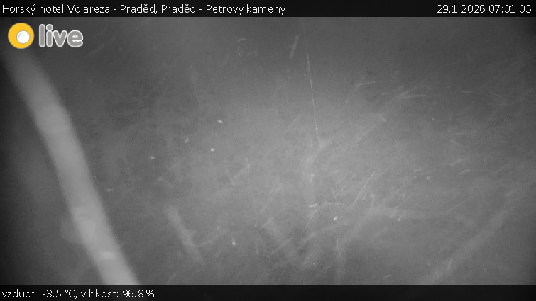 Horský hotel Volareza - Praděd - Praděd - Petrovy kameny - 29.1.2026 v 07:01