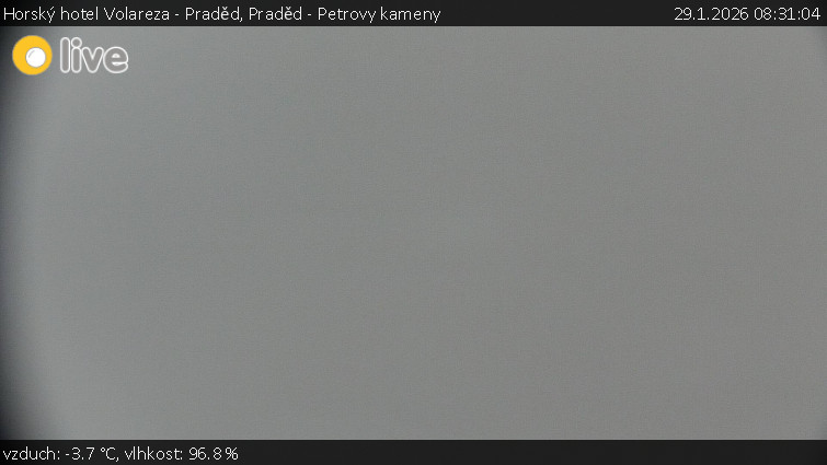 Horský hotel Volareza - Praděd - Praděd - Petrovy kameny - 29.1.2026 v 08:31
